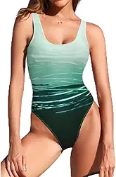 Biquíni brasileiro retrô com corte alto e costas baixas