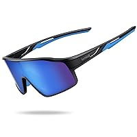 Lamicall Polarizzati Occhiali Ciclismo per Bambini - [22g Ultraleggero] UV400 Protezione