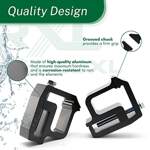Ruggedxl Mounting Clamps Truck Cover, Cap Or Camper Shell, Tc700-6Pk #TOP4
