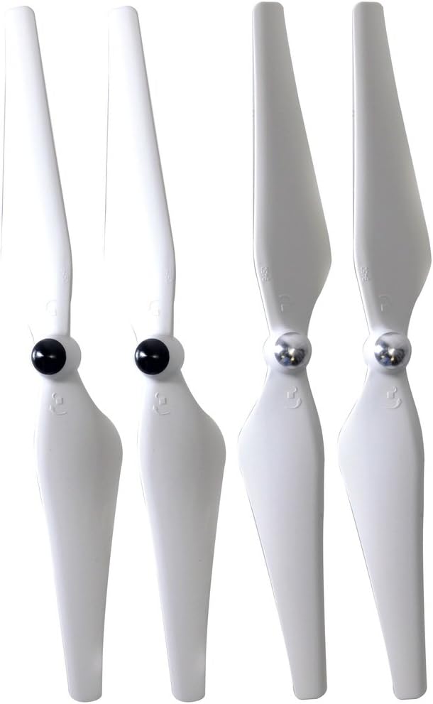 Ultimaxx 9450 Self-Tightening Propellers Props for DJI Phantom 3 Professional, Advanced, Standard + Phantom 2 and Phantom 1 Quadcopters (White)