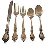 Delacourt by Lunt Sterling Silver Flatware Set Service 30 Pieces