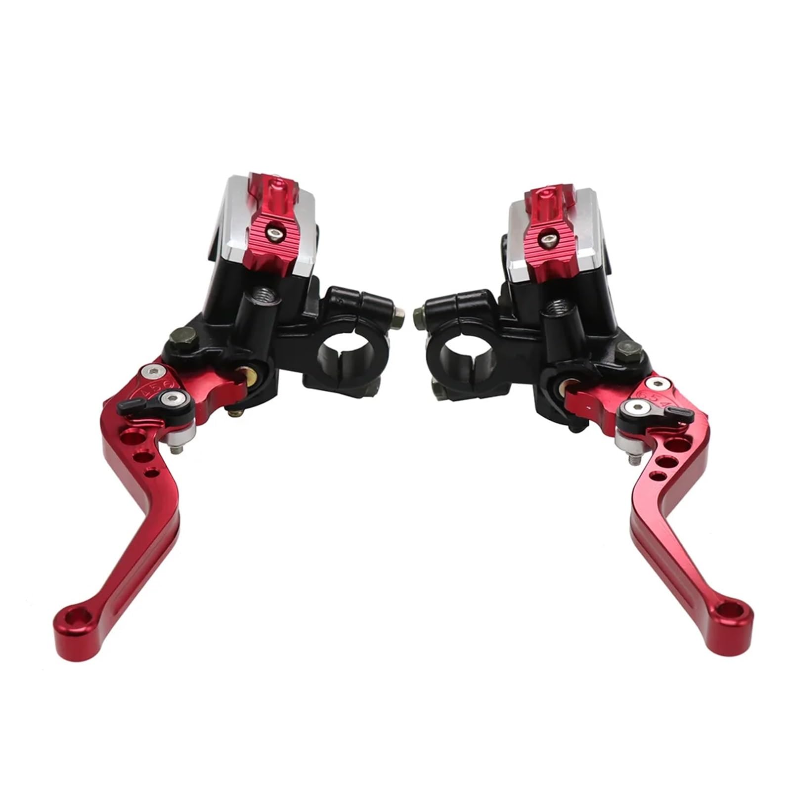 KTEBNWOSD Alconstar CNC Aluminum Adjustment Motorcycle Master 50CC-300CC Cylinder Lever Hydraulic Brake Pump Clutch Handle Handlebar Brake Clutchs Levers