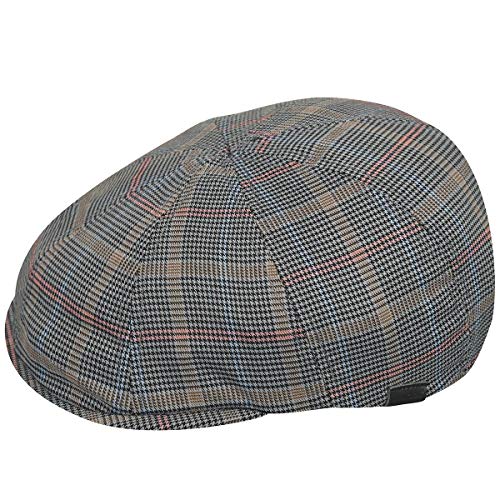 Kangol Pattern Flexfit Cap Grey Plaid, Large-X-Large #TOP17