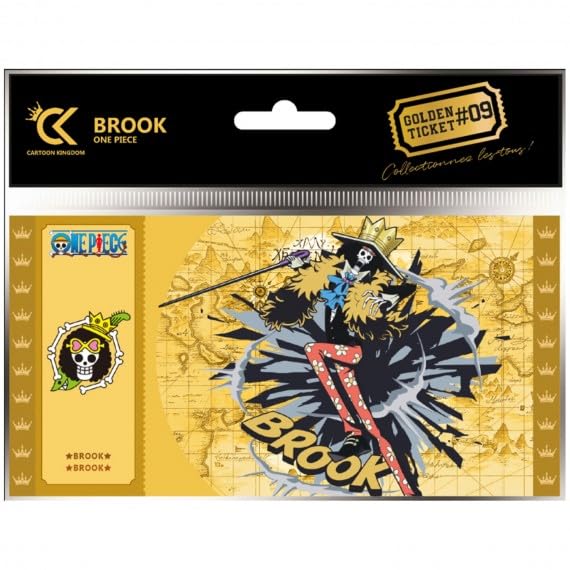 Amazon.com: Cartoon Kingdom - Golden Ticket One Piece - Brook
