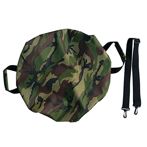 FITYLE de Neopreno Impermeable Cambiador con de La Correa Bolsa de Playa Surf, Ejercito Verde