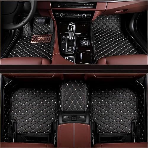 MAEVEN Tapetes de cuero personalizados para piso de automóvil, adecuados para el 99% de los modelos de automóviles, protección para todo tipo de