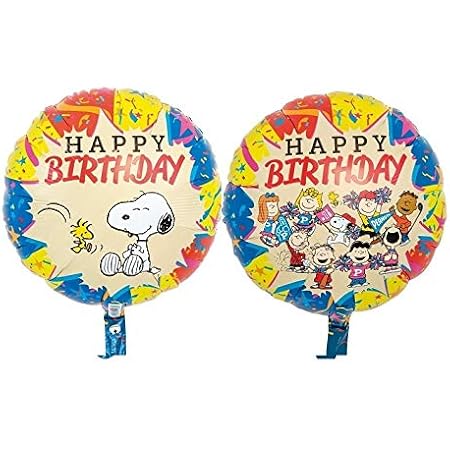 Amazon スヌーピー バースデー バルーン ピーナッツ ハッピー バースデー 風船 バルーン おもちゃ