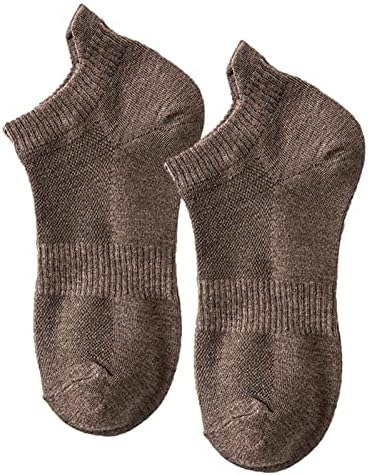 Low Cut Cycling Socks, Moisture Wicking Athletic Low Cut Ankle Quarter Cushion Socks, Unisex Breathable Quick Dry Fitness Compression Sport Socks