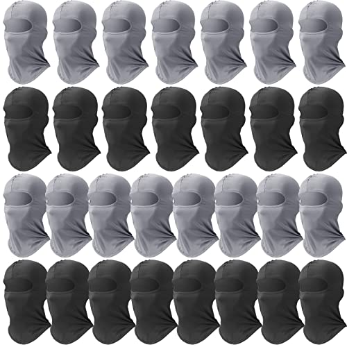 Image of 30 Pcs Balaclava Ski Face Mask Full Face Cover Mask UV Protection Cooling Neck Gaiter Summer for Men Women Winter Outdoor