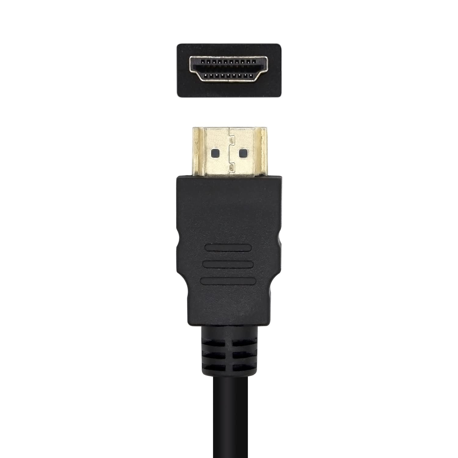 AISENS A125-0460 DISPLAYPORT to HDMI Converter Cable, DP/M-HDMI/M, Black, 3m, Black/White - Image 3
