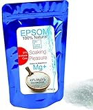 Epsom Salz besteht aus einem natürlich vorkommenden magnesiumreichen Mineral, welches zur Verbesserung der Gesundheit dient. Da Magnesium effektiv über die Haut in den Körper aufgenommen wird, ist das Baden mit Epsom Salz eine bequeme und einfache Möglichkeit, den körpereigenen Spiegel von Magnesium und Sulfat zu erhöhen.
