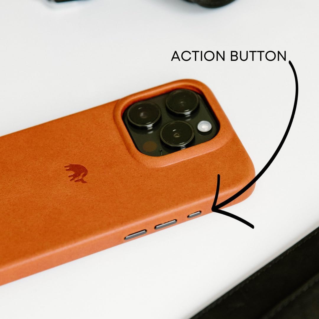 Bullstrap Leather Case for iPhone 15 Pro Max - Image 4