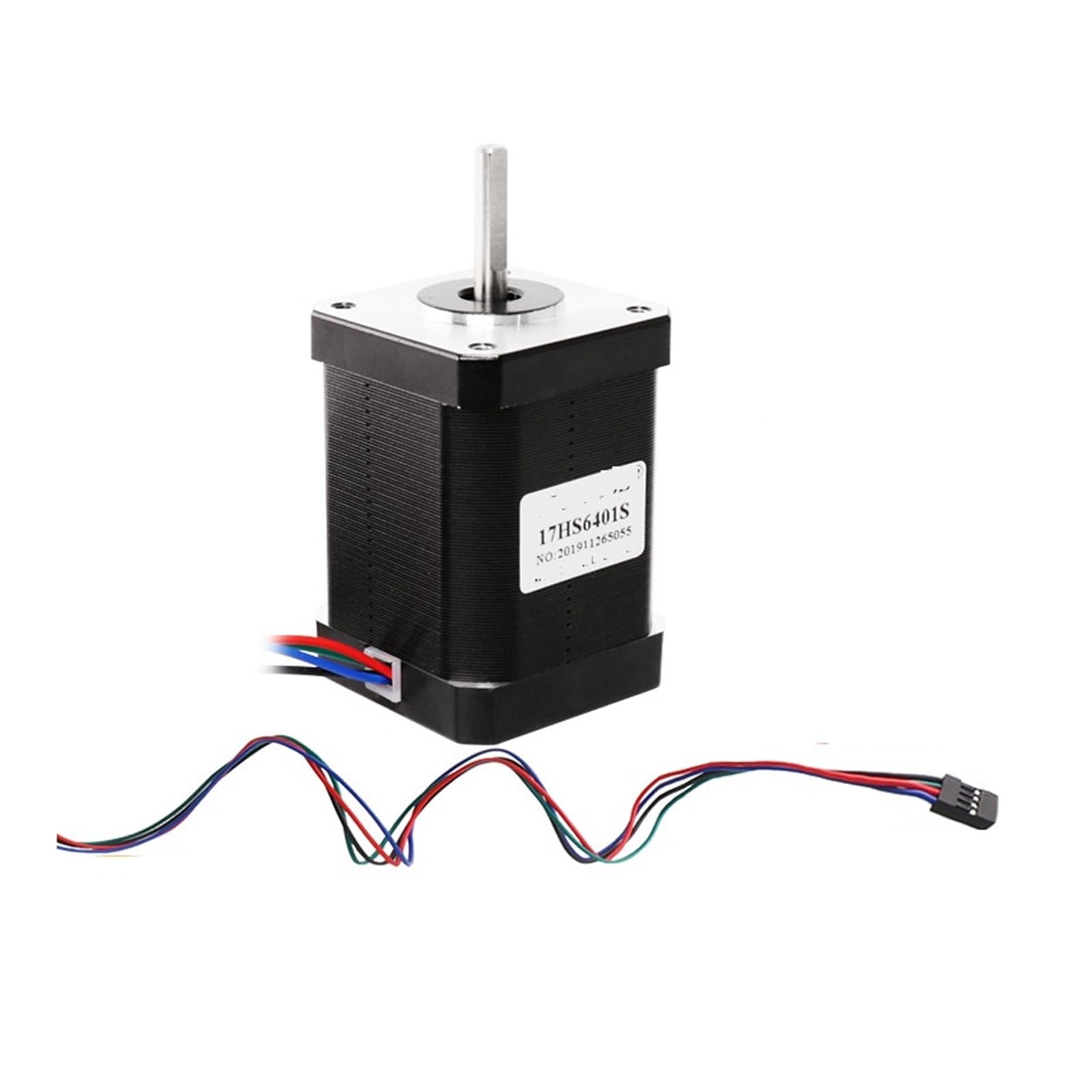 Motor paso a paso Nema 17 de 2 fases y 4 hilos, modelo 17HS6401S-1MD con torque de 70 N.cm, 3 uds