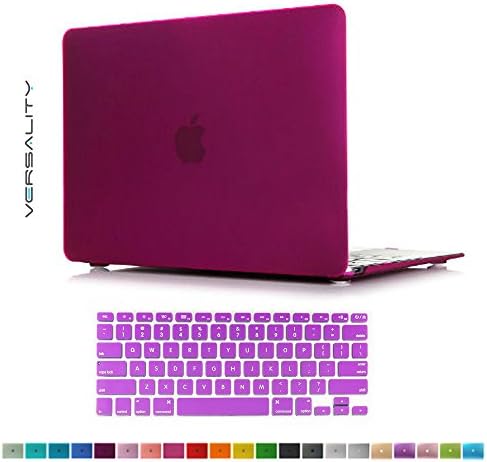 Versality Hard Case Cover MacBook Air 13.3" & Matching Keyboard Cover, Plum Matte
