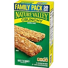 Nature Valley Granola Bars, Crunchy, Peanut Butter & Oats N Honey, 15 Ounce