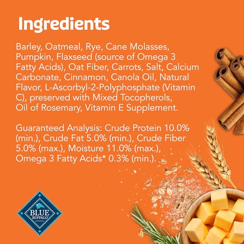Blue Buffalo Boo Bars Pumpkin & Cinnamon Dog Biscuits, 11 oz - image 5