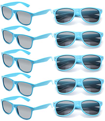 Image of Eyegla Sunglasses Bulk Party Sunglasses Pack 80s Shades Eyewear Set for Men Women 8 /10 /20 /30Pack