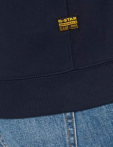 G-STAR RAW Sweat à Capuche Premium Core Zip Thru Homme ,Bleu (sartho blue D16122-C235-6067), XL - Image 7