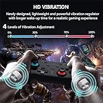 Matbip Wireless Controller for Switch/Switch Lite/Switch OLED/Switch 2, Wireless controller with 2 back buttons, 3-level TURBO adjustable(blue&red) - Image 5