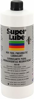 Super Lube Air Tool Pneumatic Lubricant - Long-Lasting Lubrication for Tool Repair - Moisture Resistant - NSF Food Grade - Eliminates Rust & Corrosion - Translucent - Bottle - 1 qt (12032)