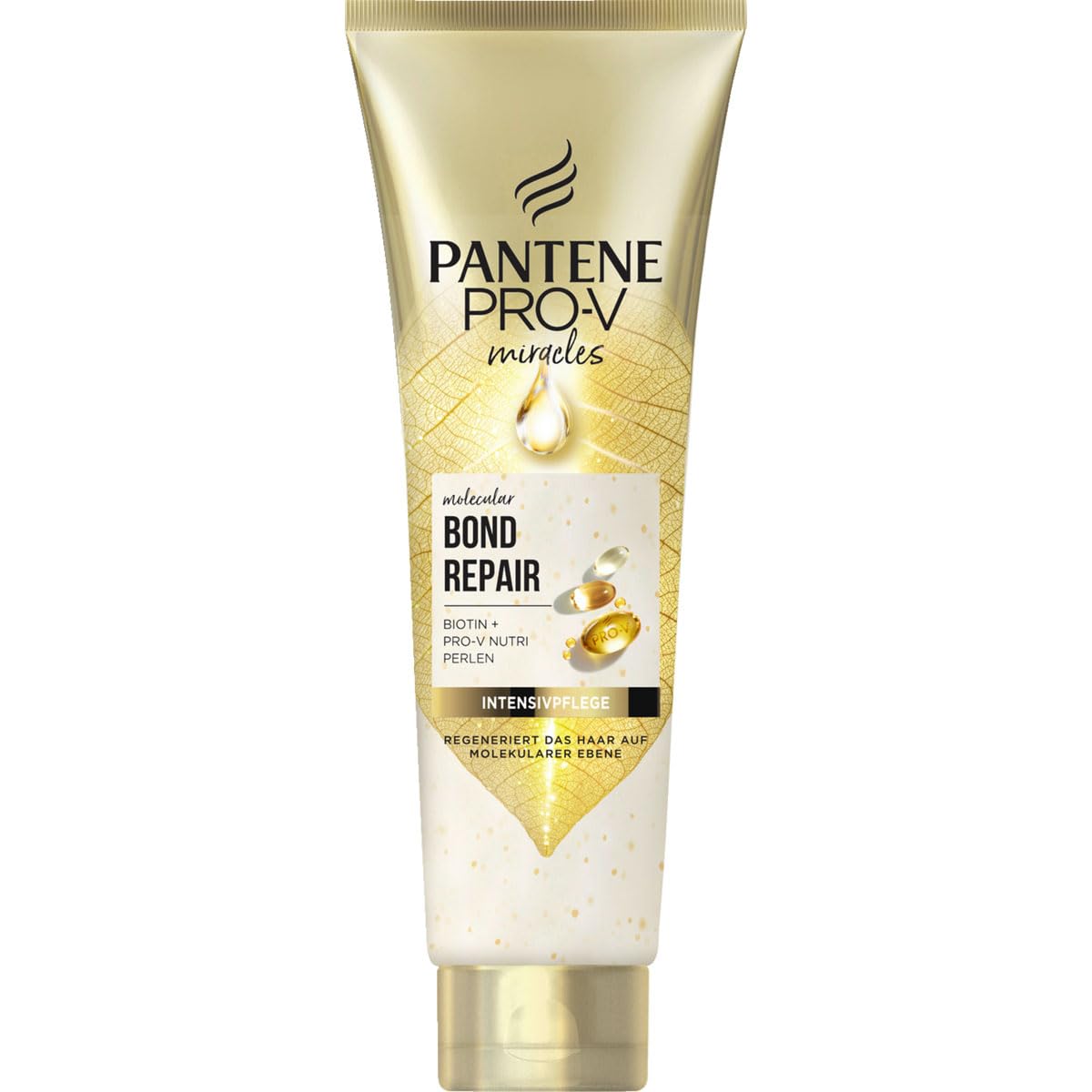 Pantene Pro-V Molecular Bond Repair Soin capillaire en profondeur avec biotine 150 ml, formule concentrée Pro-V pour cheveux extrêmement secs, pour des cheveux visiblement plus sains, renforcés et