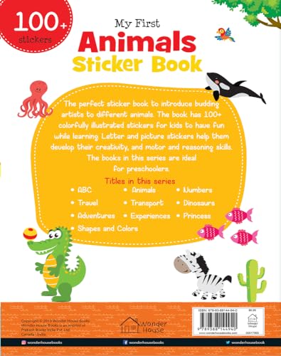 My First Animal Sticker Book