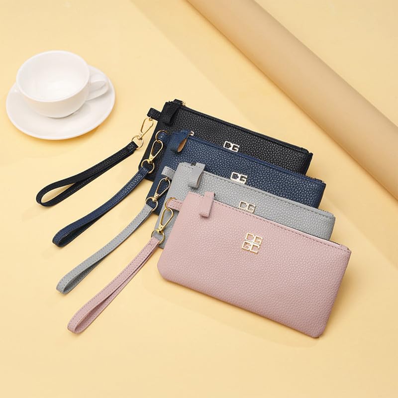 Women's Wallet with Wristlet - RFID Blocking Large Capacity Leather Clutch with Zipper Closure for Cards, Cash & Phone2