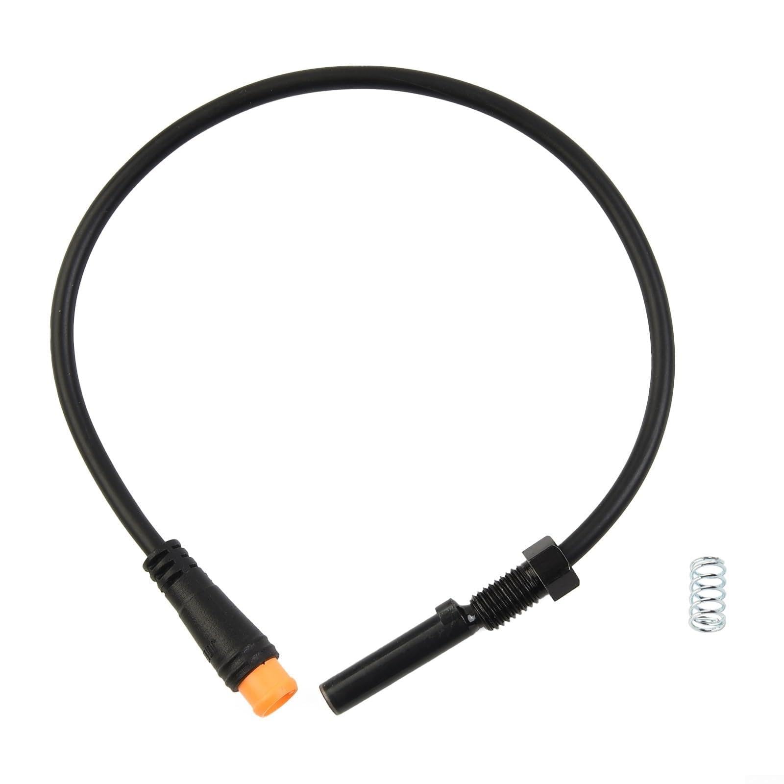 EBIKE Magnetic Induction Brake Power Off Sensor Cable For Electric Bicycle Scooter With Single Male Connector 22AWG Wire Installation Diameter 8Mm Length 210Mm(3pin)