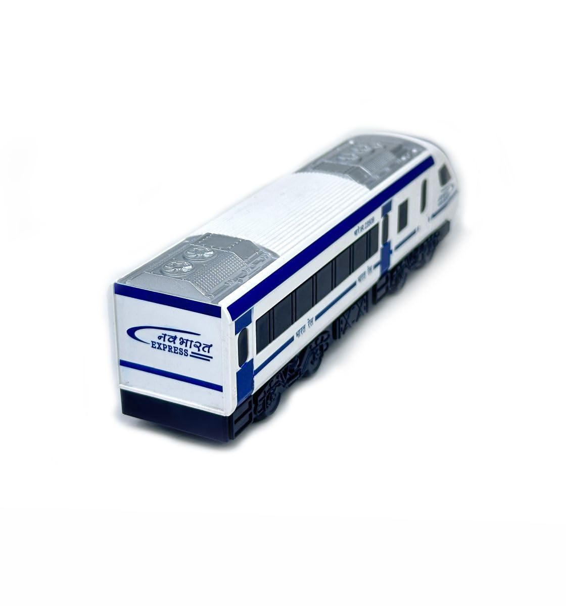 CENTY Nav Bharat Blue Express Pull Back Toy Train for 3Y+ Multi Colour - Image 2 thumbnail