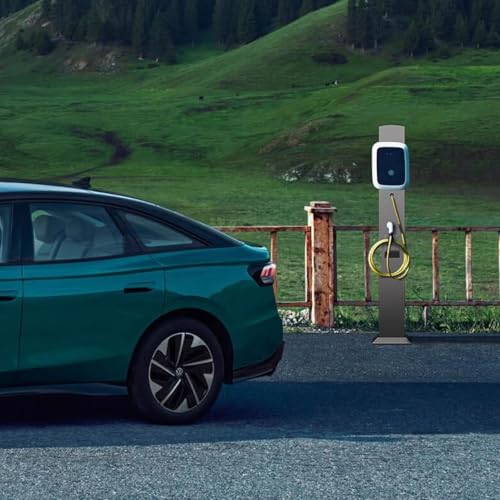 Support de chargeur EV vertical avec crochet pour organiser un garage moderne