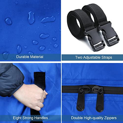 Mattress Bags For Moving Mattress Storage Bag Twin Waterproof With Strong Handles & Straps Reusable & Dustproof Mattress Protector For Heavy Duty Or Household Items #TOP2