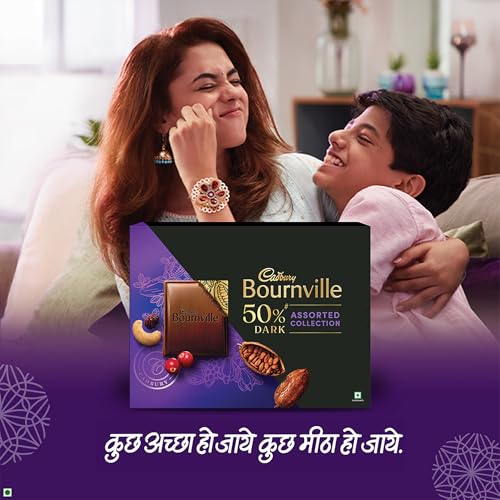 Image of Cadbury Bournville Dark Chocolate Assorted Collection Gift Pack,228 Grams (Pack of 2)