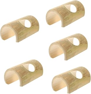 ABOOFAN 5 Peças Túnel Para Animais De Estimação Esconderijo Caverna Gaiola Para Animais De Estimação Decoração De Paisagem Ouriço Cama Túnel Túnel Cobaia Túnel Hamster Esconder Brinquedos