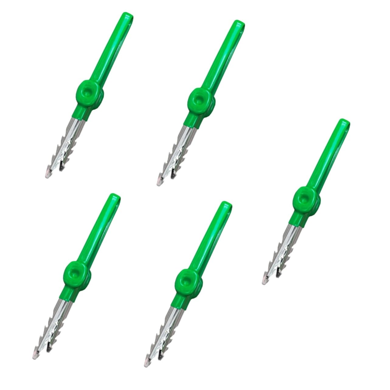 ifundom 5 Pezzi Pinzette da Giardinaggio Portatili Ergonomiche per Piante Strumento per Bonsai Facile da Usare e Pratico Attrezzo Compatto per Hobbistica e Giardinaggio