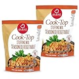 Picture of Aleia’s Gluten Free Cook Top Stuffing Mix – Seasoned Vegetable, 5.5oz (2 Pack) – Ready in 5 Minutes – Flavorful Stuffing for Gluten-Free Recipes