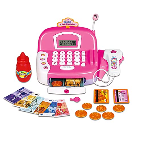 Super Caixa Registradora com 12 Peças, Zoop Toys, Multicor