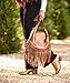 Joe Browns Boho Tassel Trim Premium Suede Shoulder Bag Imagen de Joe Browns Boho Tassel Trim Premium Suede Shoulder Bag