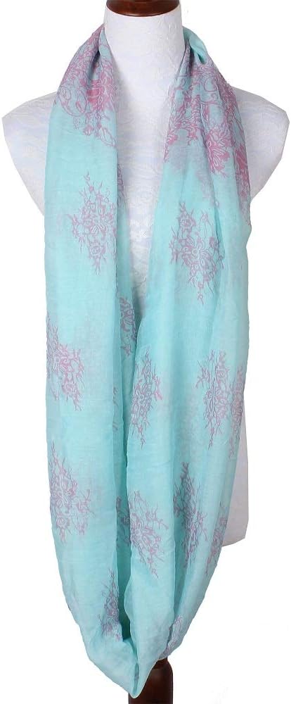 Fashion Lightweight Scarfs For Women Floral Print Many Style - Image 2