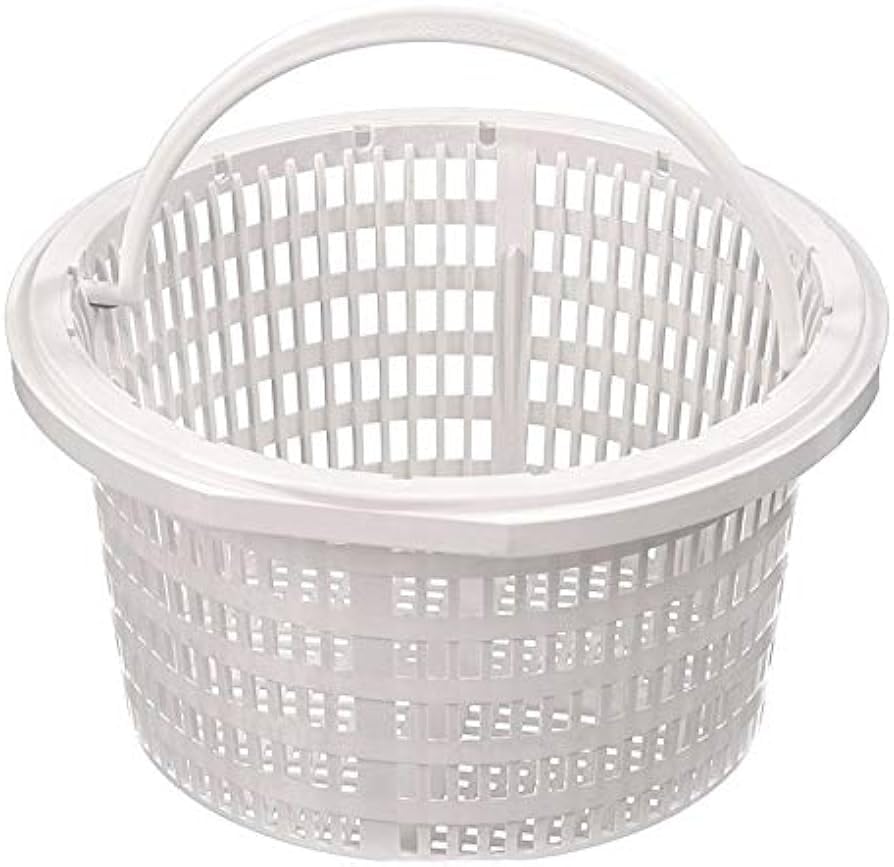 Skimmer Basket with Handle Replacement 15 L | 4402010103 | Swimming Pool Skimmer | Debris Removal Basket | Pool Skimmer with Basket | Swimming Pool accessories