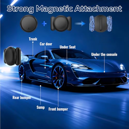 GPS Tracker for Vehicles Car Gps Tracker (Compatible with iOS & Android) Car Tracker Devices Work with Built-in APP, GPS Tracker Car No Monthly Fee,Real-Time Vehicle Tracker Global Coverage - Image 4