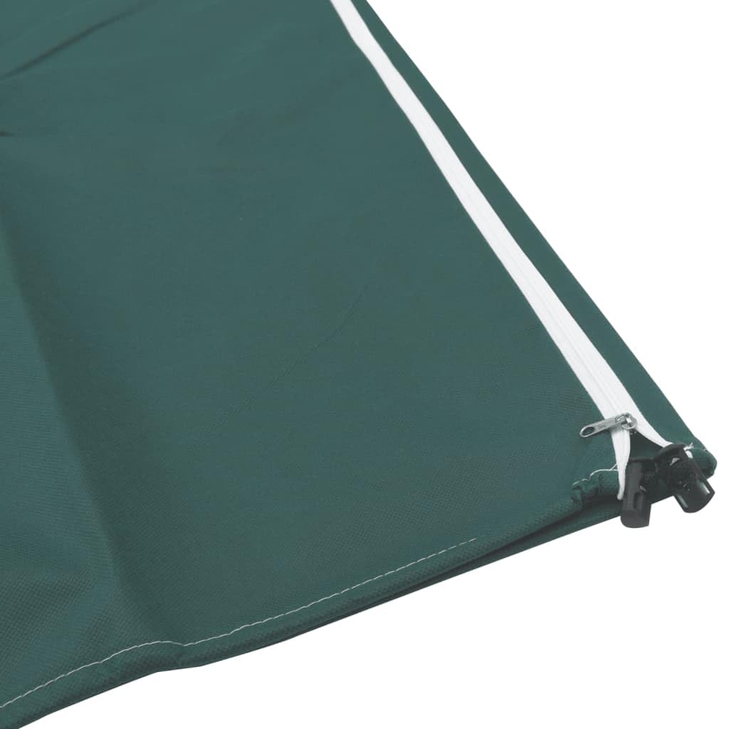 Wintervlies 2 STK 70 g/m² 3,93x3 m | Atmungsaktives Vlies, Kordelzug und Reißverschluss, Frostschutz für Pflanzen, vielseitig einsetzbar