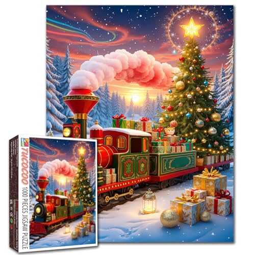 Christmas Train Jigsaw Puzzle