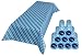 Produktbild Sensalux Tischdecke, abwaschbar, Vorteilspack, 10 Stück, 1m x 2,5m, Bayern