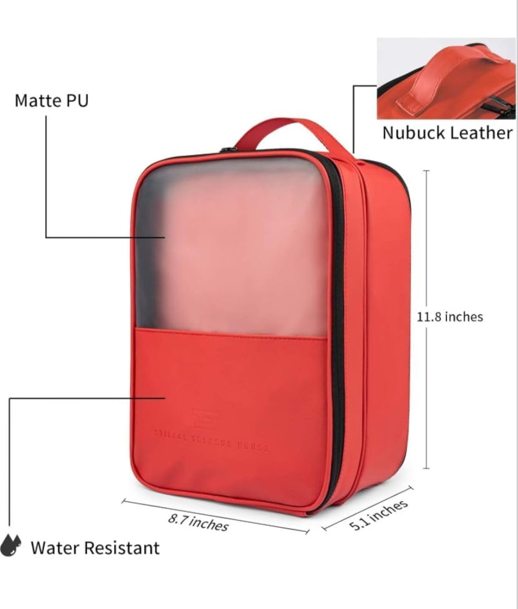 Foldable Footwear Carrier Bag, Compact Shoe Organizer