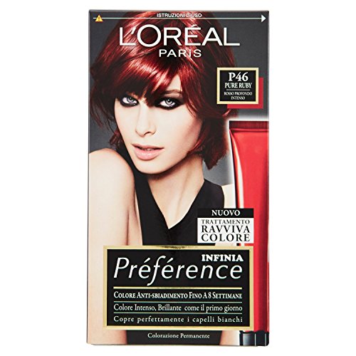 Permanent Hair Dye Color Preference N P 46 Pure Ruby Intense Deep Red by Preference