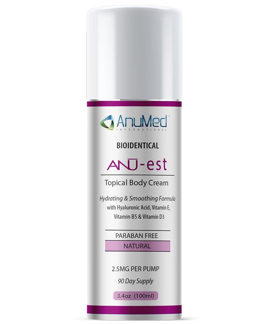 AnuMed InternationalNatural Bioidentical Estriol 2.5 Beauty Cream for Women (3oz)