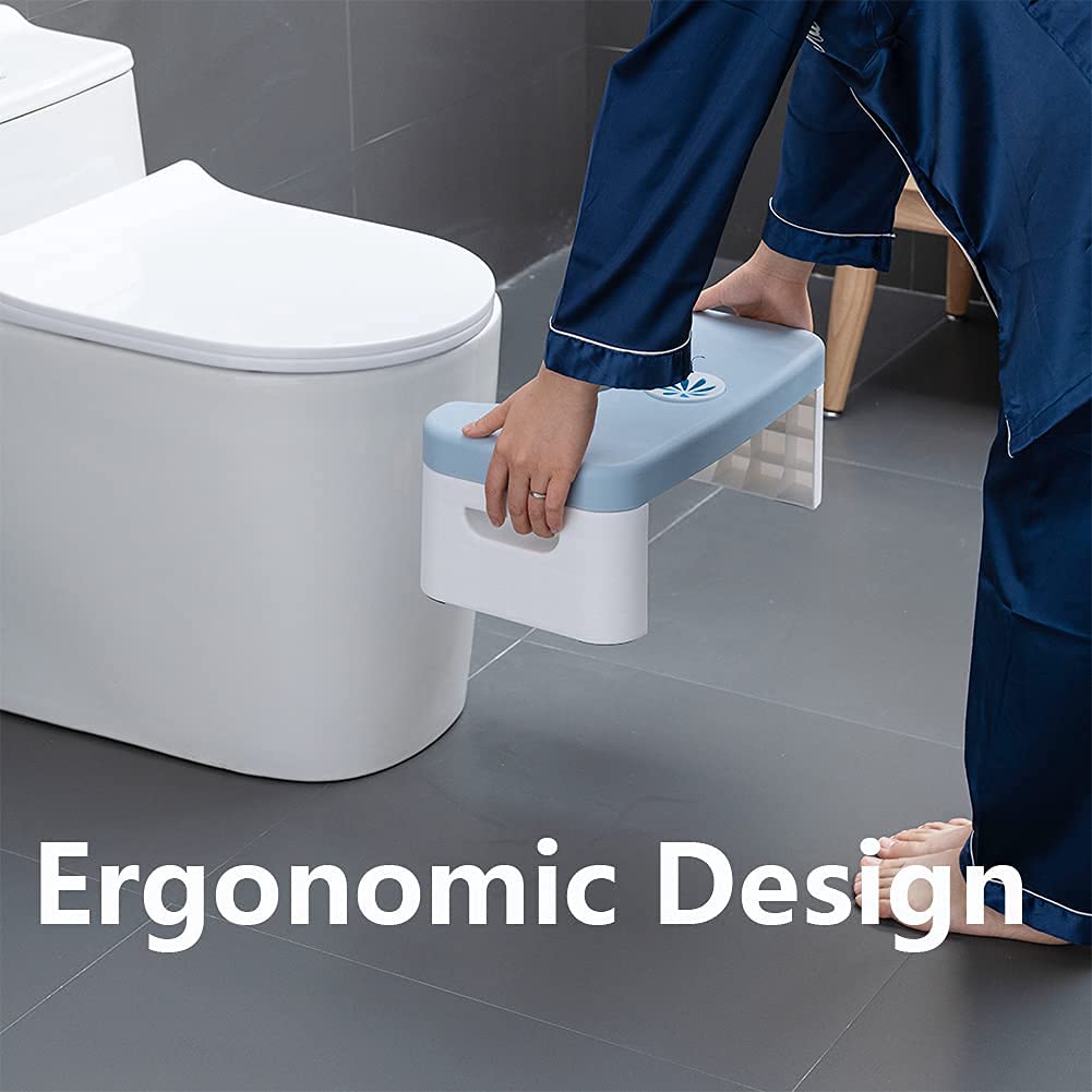 Buy Folding Toilet Stool, Potty Step Stool with Fragrance Position ...