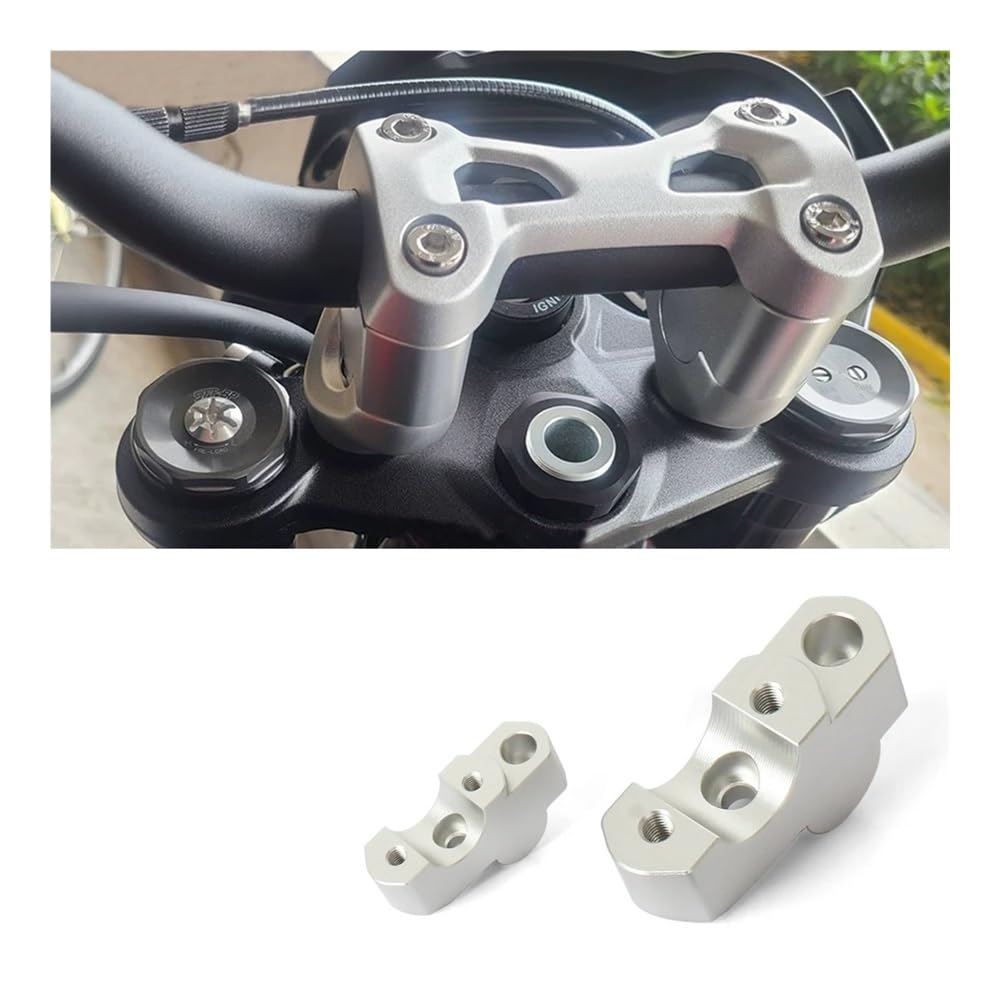 Lenkerbefestigungsklammer Motorrad Zubehör Lenker Riser Montage Aluminium Für STRAßE Für TRIPLE 765R Für Straße Für Triple 765RS 765 R RS