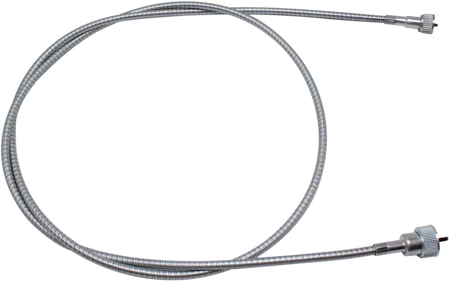 70" Speedometer Speedo Cable with Metal Housing Assembly Compatible with Chevy Compatible with GMC Compatible with GM Pickup Trucks 1947-1972