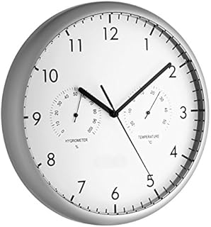 Ziel 146000 Orologio Murale con Termometro e Igrometro